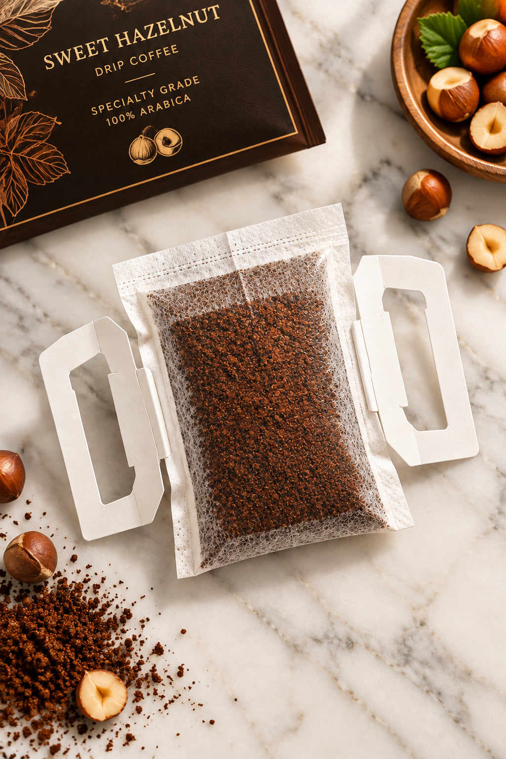 Sweet hazelnut drip bag
