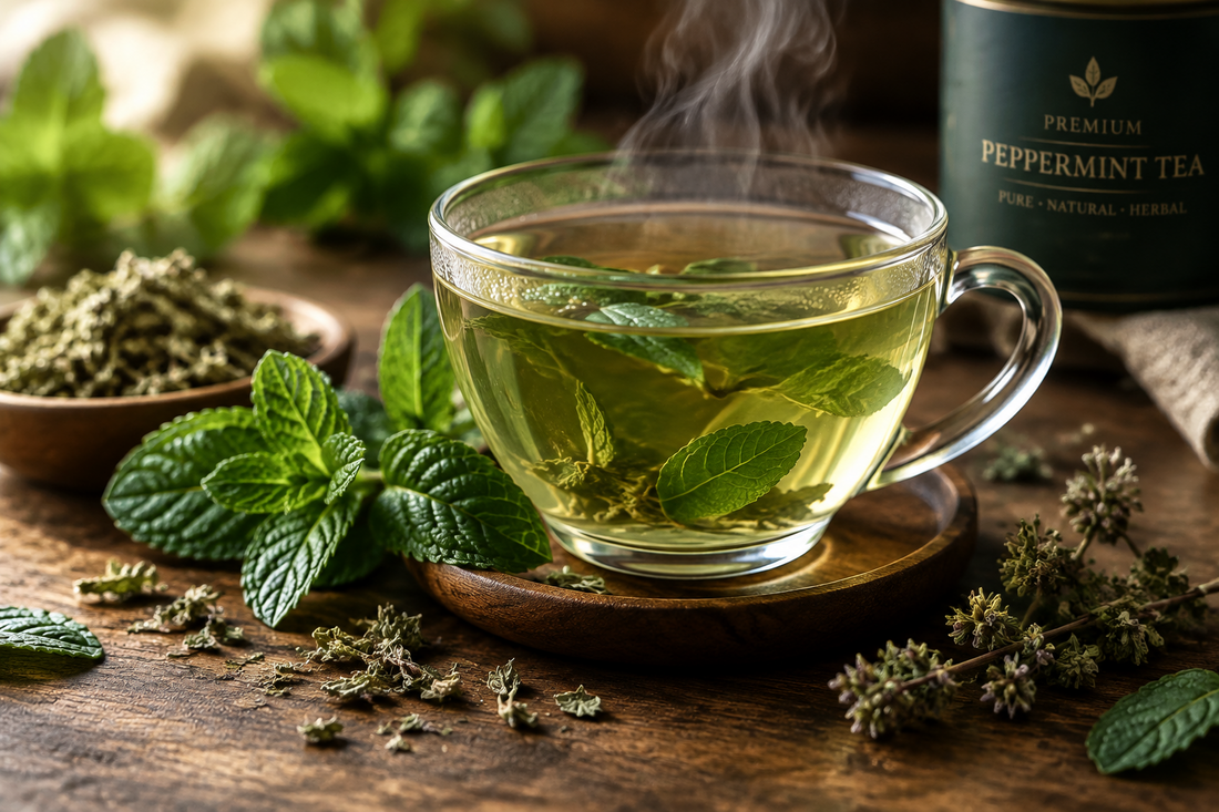 Peppermint Herbal Tea: A Refreshing, Caffeine-Free Pause in Your Day