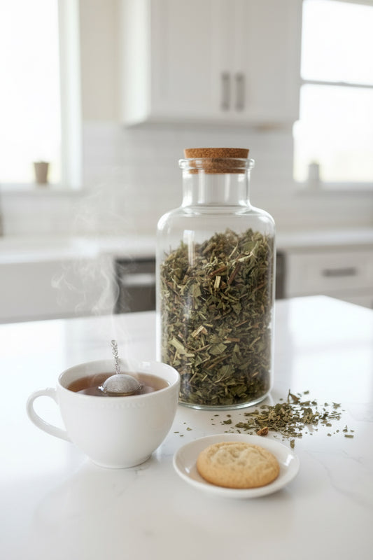 Maitland's Hand Roaster – Peppermint Tea – Refreshing Caffeine-Free Herbal Tea Bags