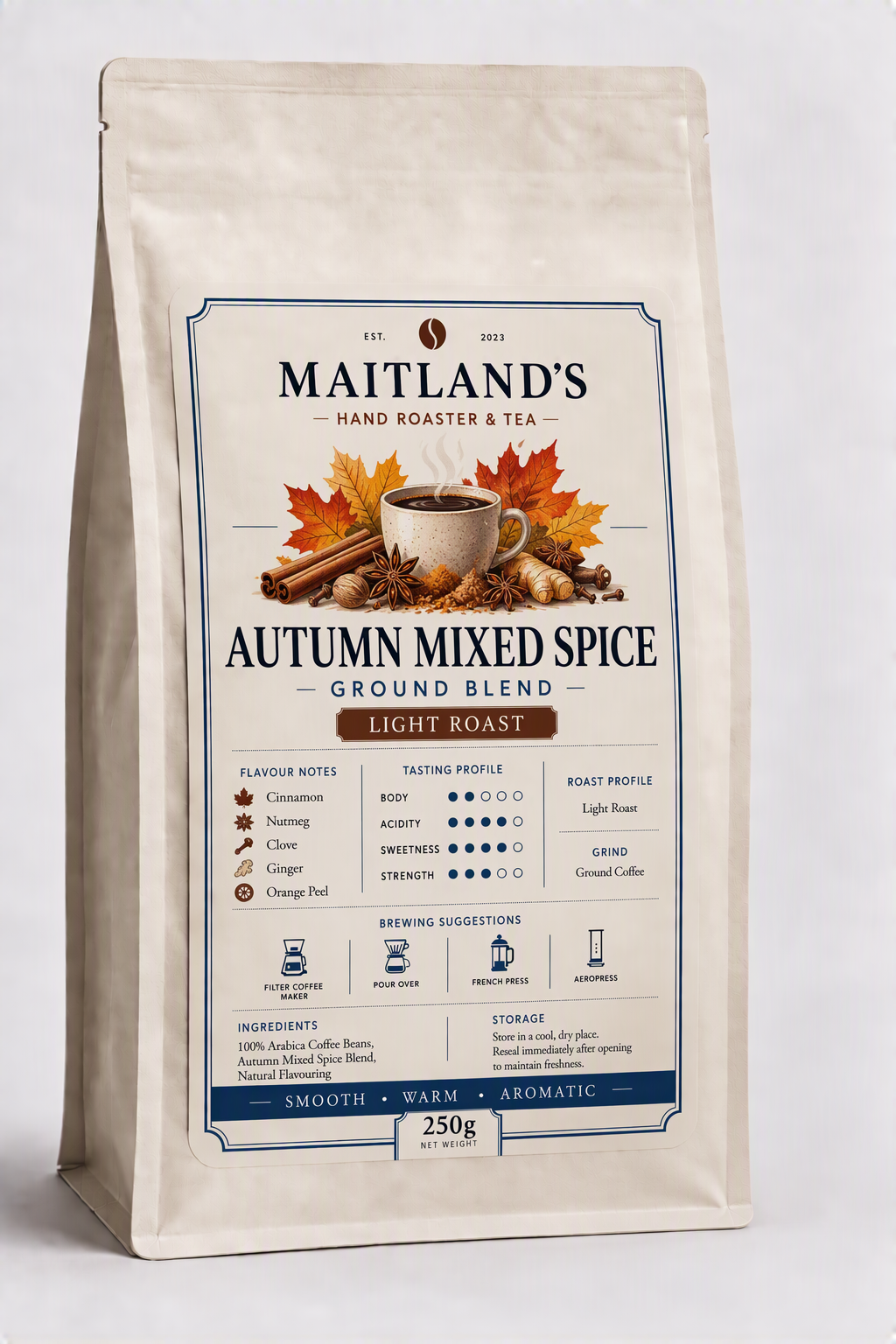 Autumn mixed spice ground